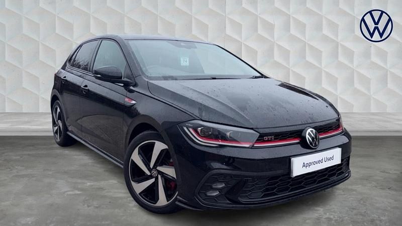 Used VW Polo GTI 207 HP (152 kW) 2022 Black Hatchback