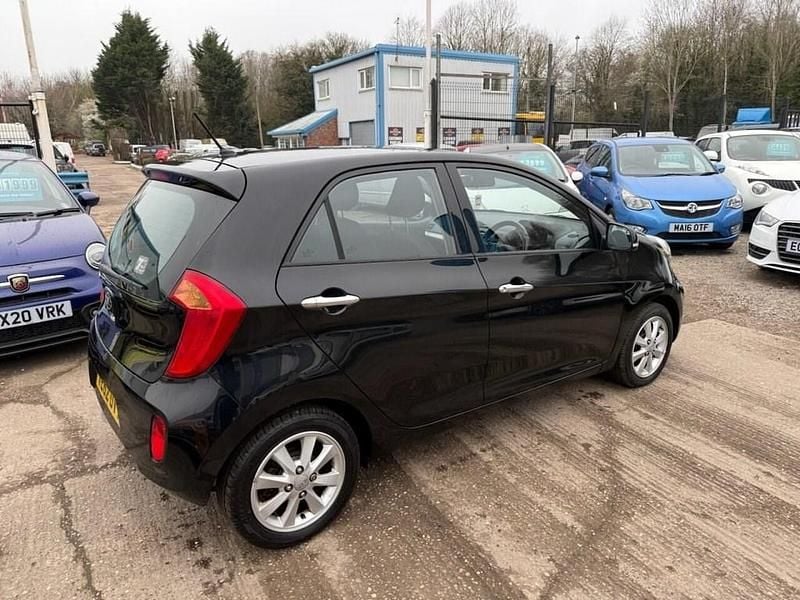 Used Kia Picanto 84 HP (61 kW) 2013 Black Hatchback