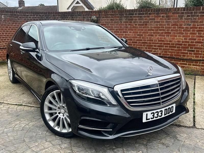 Used Mercedes S350L AMG line 2015 Black Sedan