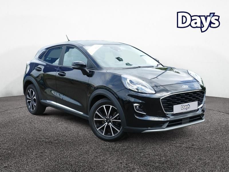 Black Used 2023 Ford Puma Gen-E Titanium SUV | £16,995 (Good price) - Image 1/4