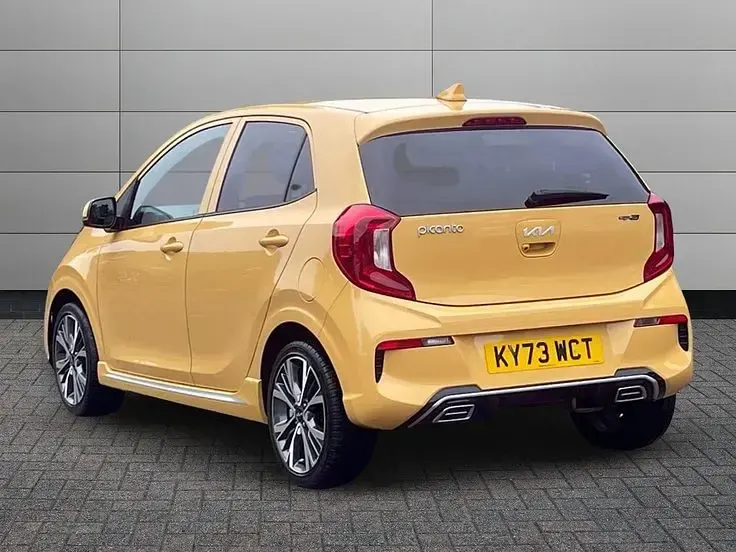 Used Kia Picanto GT-Line 66 HP (48 kW) 2023 Yellow Hatchback
