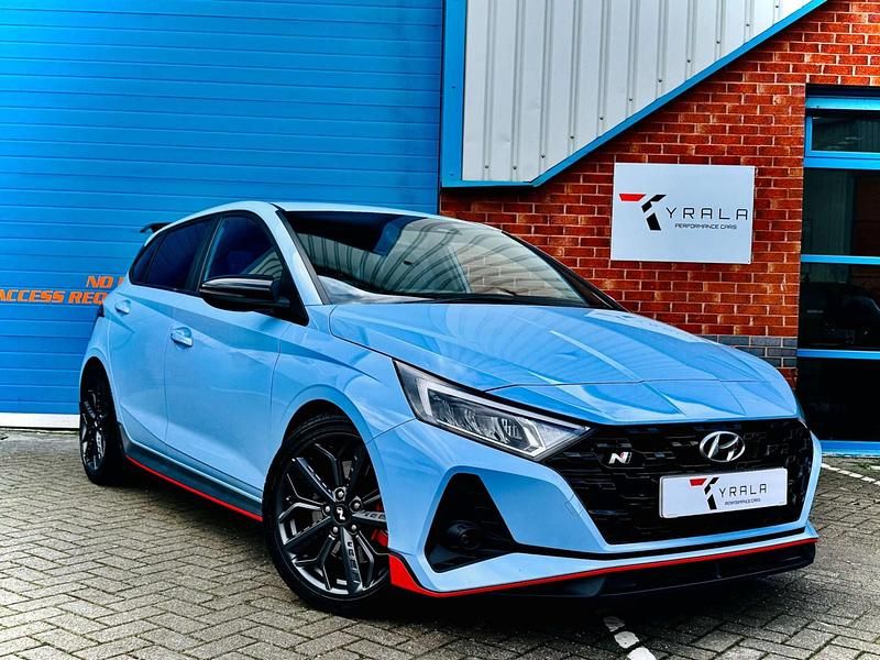 Used Hyundai i20 2022 Blue Hatchback