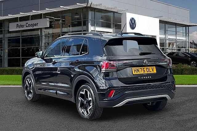 New VW T-Cross R-line 115 HP (84 kW) 2025 Black SUV