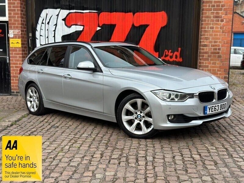 Silver Used 2013 BMW 330 Comfort Edition Estate | £8,899 (Fair price) - Image 1/4
