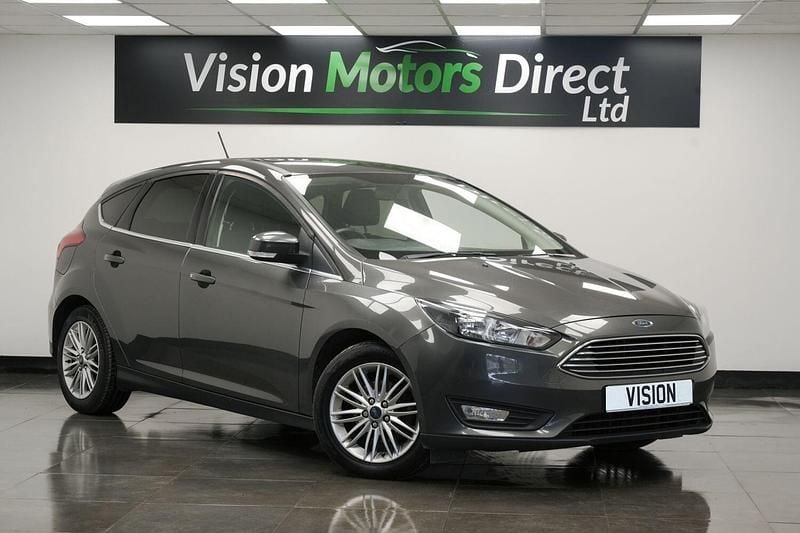 Grey Used 2018 Ford Focus Zetec Hatchback | £5,840 (Good price) - Image 1/3