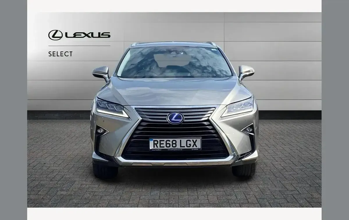 Used Lexus RX450hL Luxury Line 313 HP (230 kW) 2018 Silver SUV