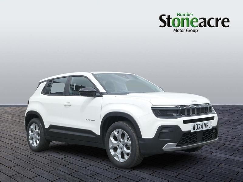 White Used 2024 Jeep Avenger Altitude SUV | £17,395 (Fair price) - Image 1/4
