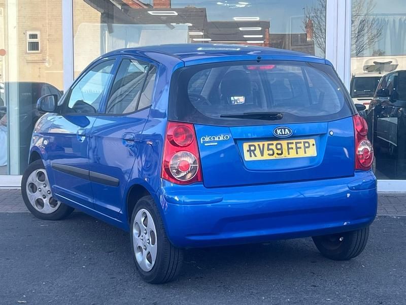 Used Kia Picanto 64 HP (47 kW) 2009 Blue Hatchback