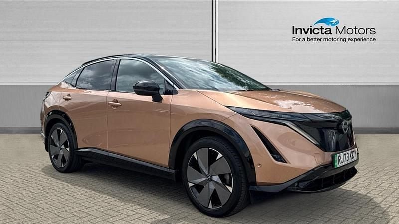 Bronze Used 2023 Nissan Ariya Evolve SUV | £23,799 (Good price) - Image 1/4