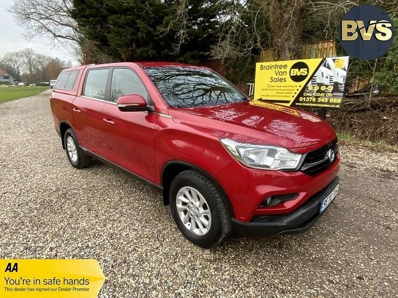 Used Ssangyong (KGM) Musso 181 HP (133 kW) 2020 Red Pickup