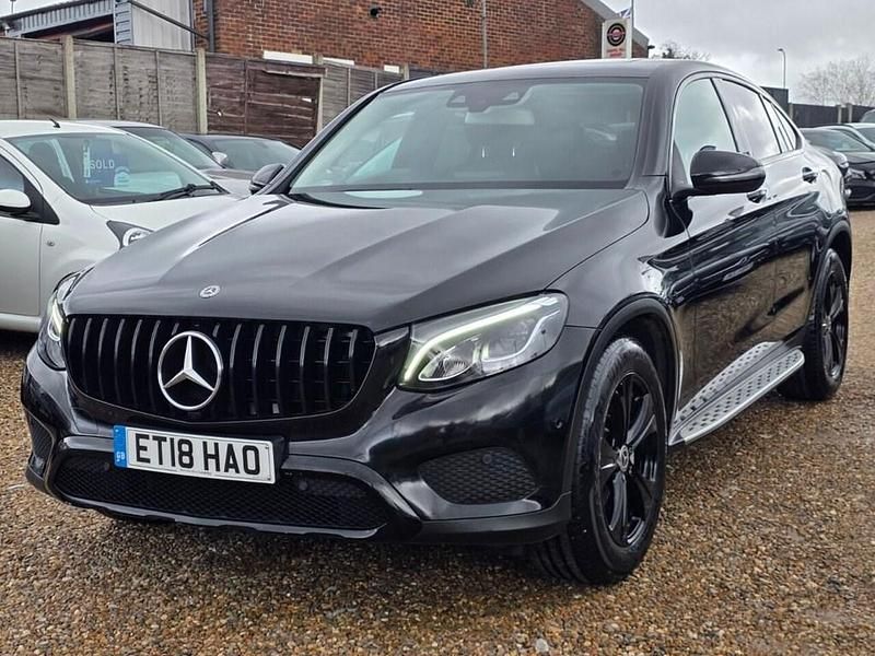 Used Mercedes GLC350 Premium 2018 Black Coupe