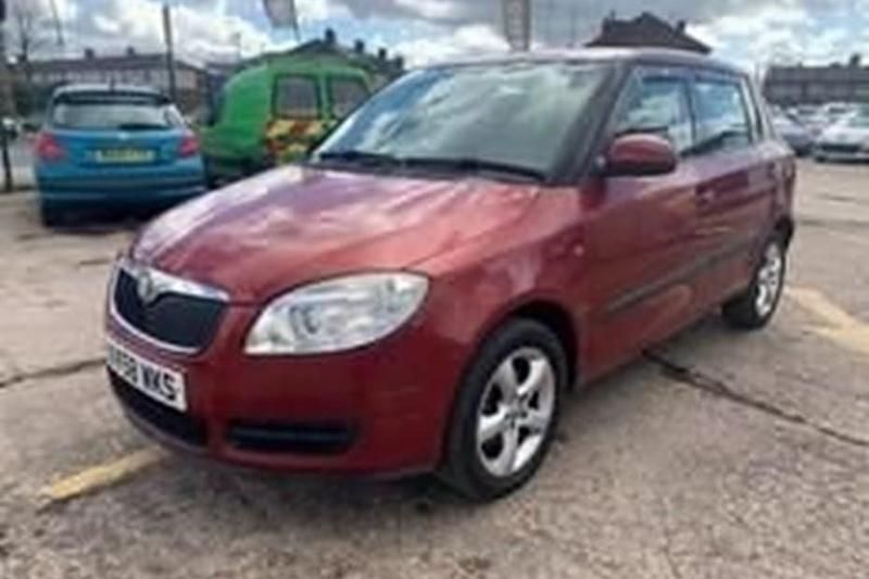 Red Used 2008 Skoda Fabia Hatchback | £1,399 (Fair price) - Image 1/1