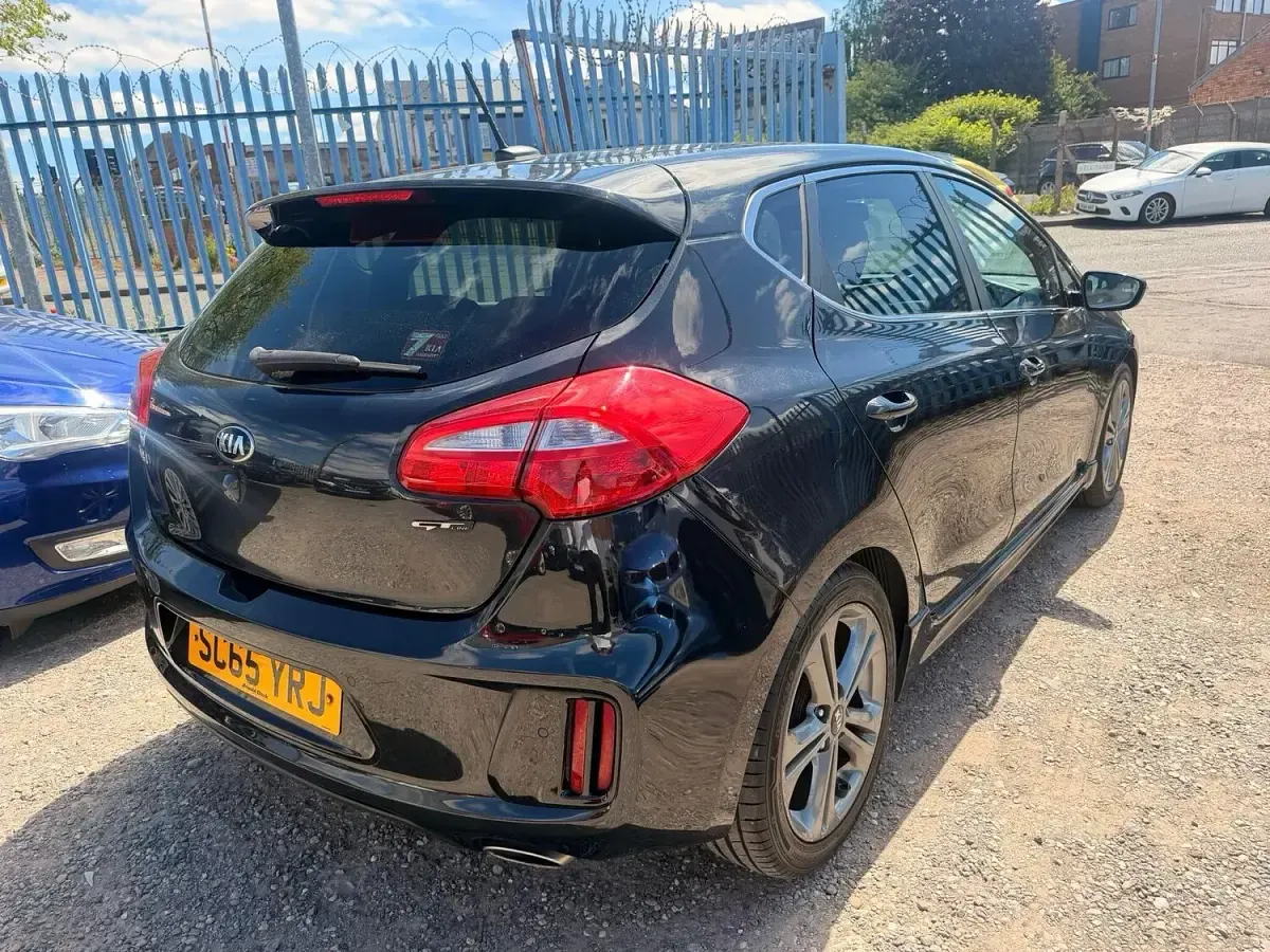 Used Kia Ceed GT-Line 2015 Black Hatchback
