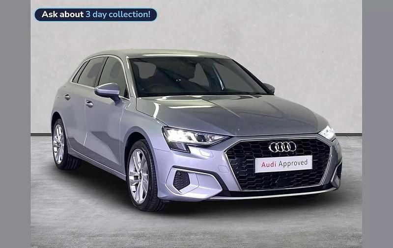 Silver Used 2023 Audi A3 Sport Hatchback | £21,429 (Good price) - Image 1/4