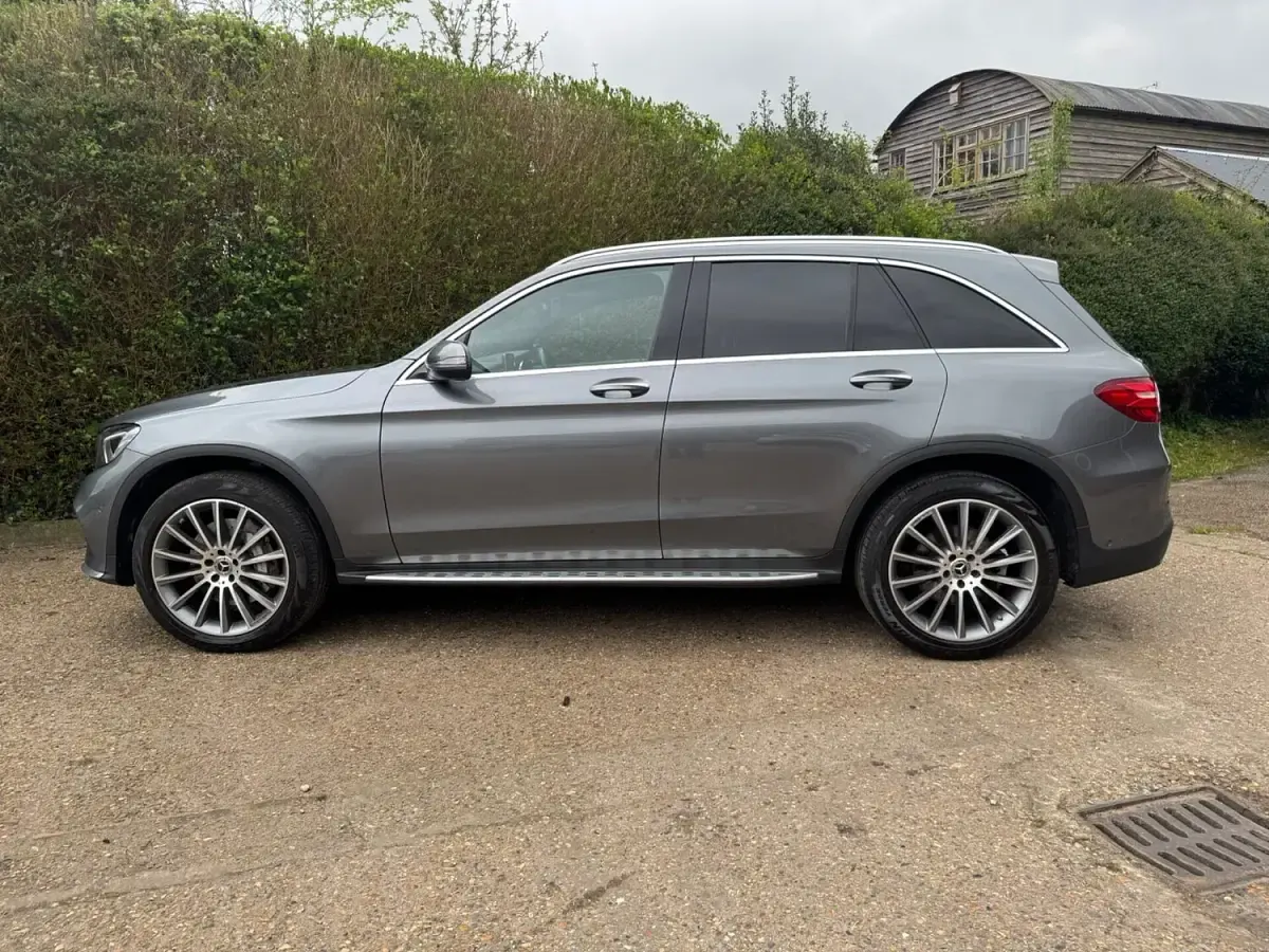 Used Mercedes GLC250 AMG Line Premium 204 HP (150 kW) 2018 Grey SUV