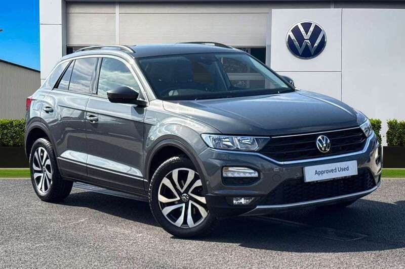 Grey Used 2022 VW T-Roc Active SUV | £17,490 (Good price) - Image 1/4