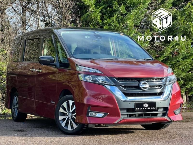 Burgundy Used 2017 Nissan Serena S MPV | £8,990 (Fair price) - Image 1/3