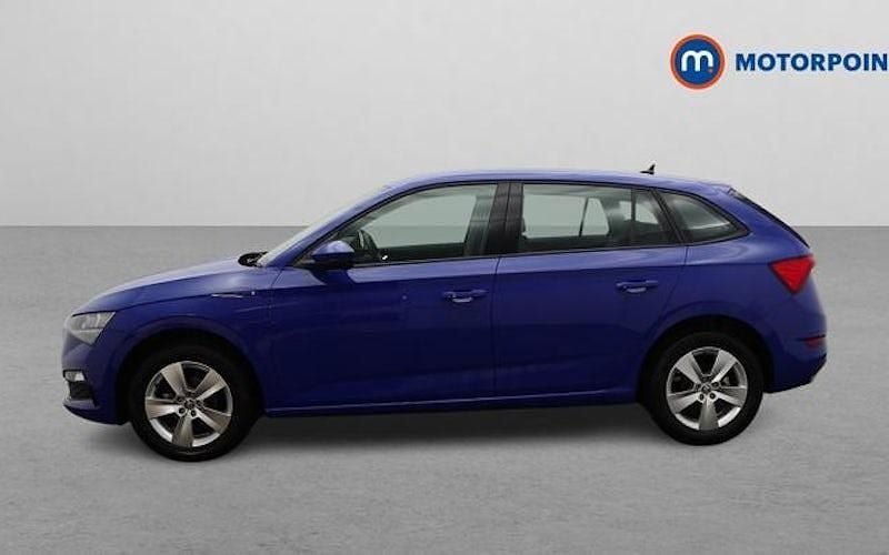 Used Skoda Scala SE 95 HP (69 kW) 2023 Blue Hatchback