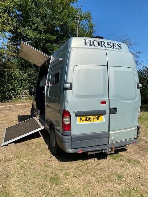 Used Vauxhall Movano 120 HP (88 kW) 2008 Silver MPV