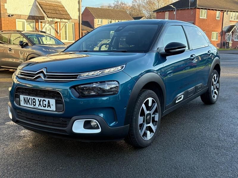 Used Citroën C4 Cactus Flair 130 HP (95 kW) 2018 Blue Hatchback