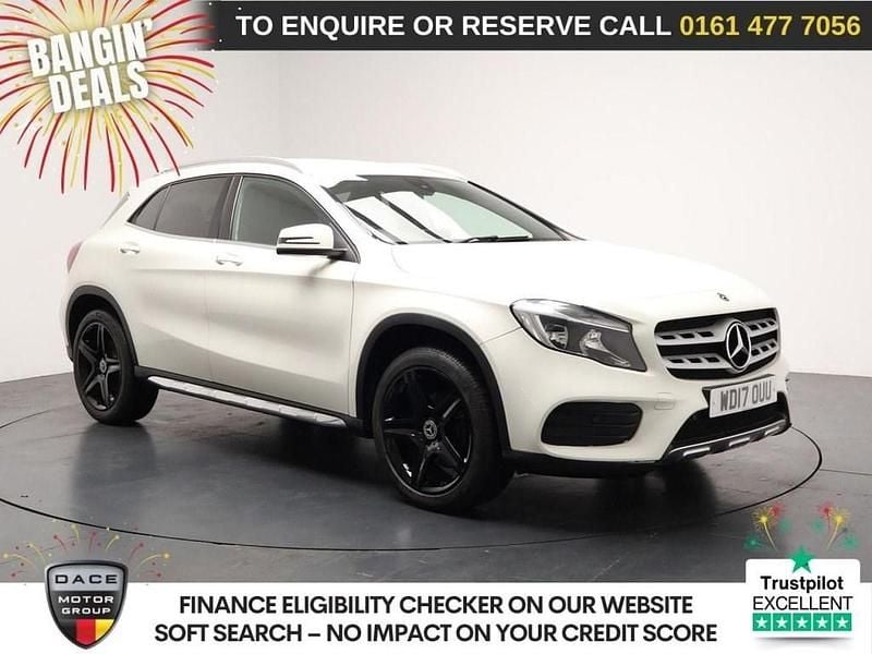 White Used 2017 Mercedes GLA200 AMG line SUV | £11,890 (Fair price) - Image 1/3