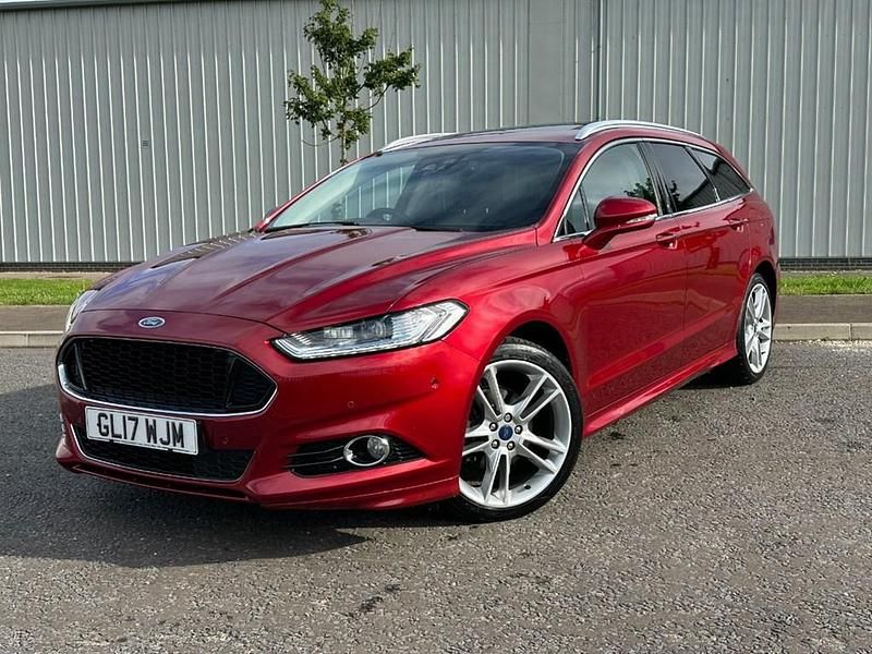 Used Ford Mondeo Titanium 2017 Red Estate