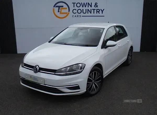 Used VW Golf VII SE 150 HP (110 kW) 2017 White Hatchback