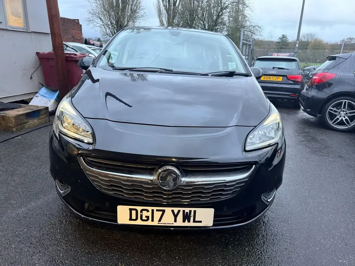 Used Vauxhall Corsa 90 HP (66 kW) 2017 Black Hatchback