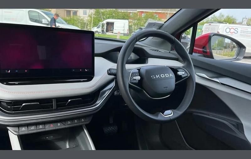 Used Skoda Elroq 150 kW (204 HP) 2025 Velvet red metallic SUV