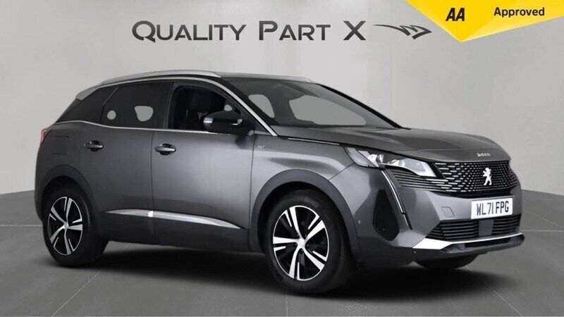 Grey Used 2021 Peugeot 3008 GTi Hatchback | £16,380 (Fair price) - Image 1/4
