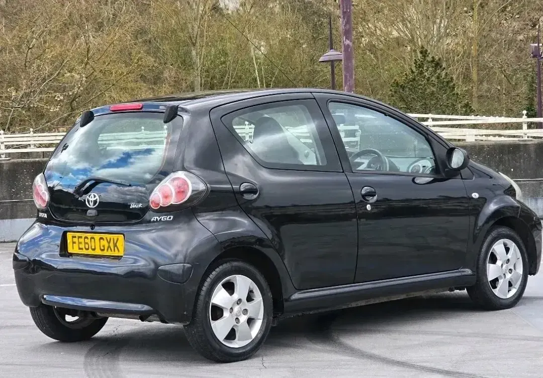 Used Toyota Aygo 2011 Black Hatchback