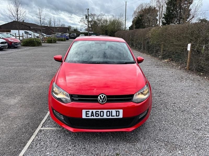 Usado VW Polo Match 60 CV (44 kW) 2011 Rojo Utilitario