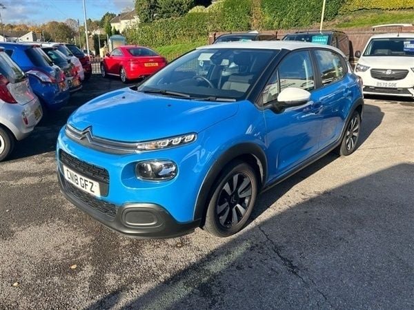 Blue Used 2018 Citroën C3 Feel Hatchback | £7,495 (Fair price) - Image 1/1