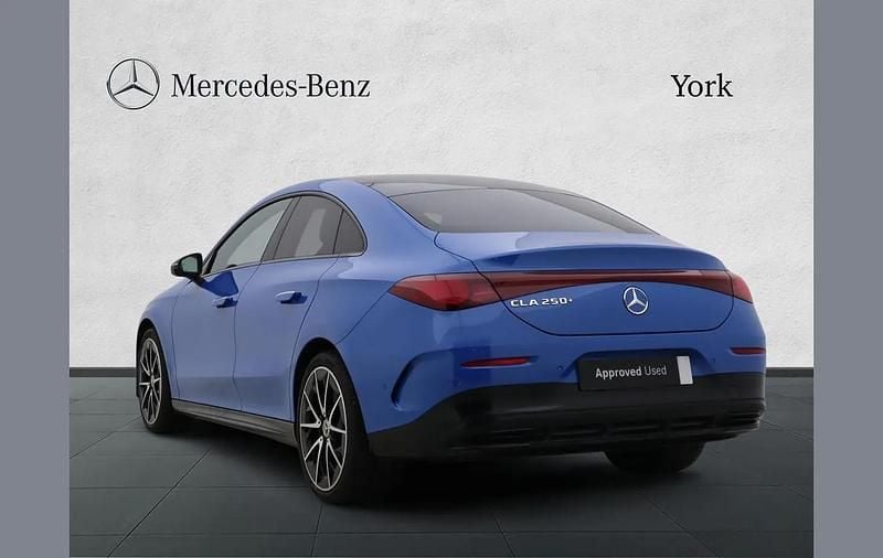 Used Mercedes CLA 250+ AMG line 200 kW (272 HP) 2025 Blue Sedan