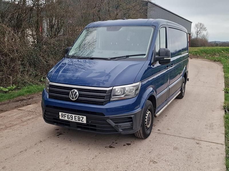 Used VW Crafter Trendline 140 HP (102 kW) 2020 Blue Van