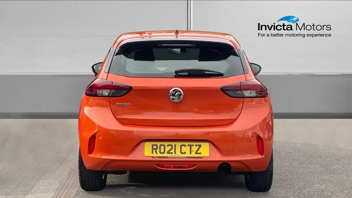 Used Vauxhall Corsa 75 HP (55 kW) 2021 Orange Hatchback