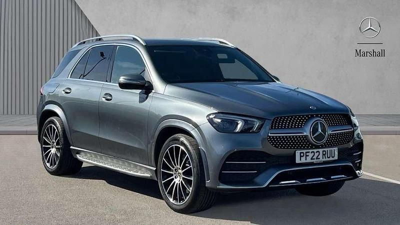Grey Used 2022 Mercedes GLE400 AMG line SUV | £49,695 (Good price) - Image 1/4