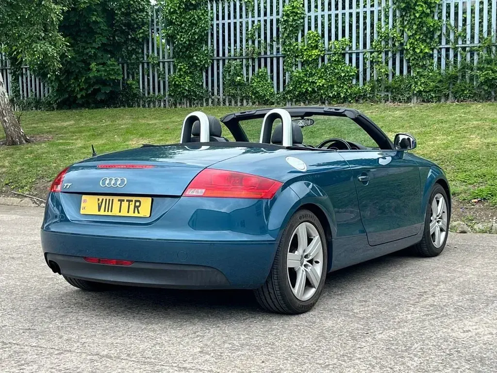 Used Audi TT Roadster Design 200 HP (147 kW) 2007 Blue Cabriolet
