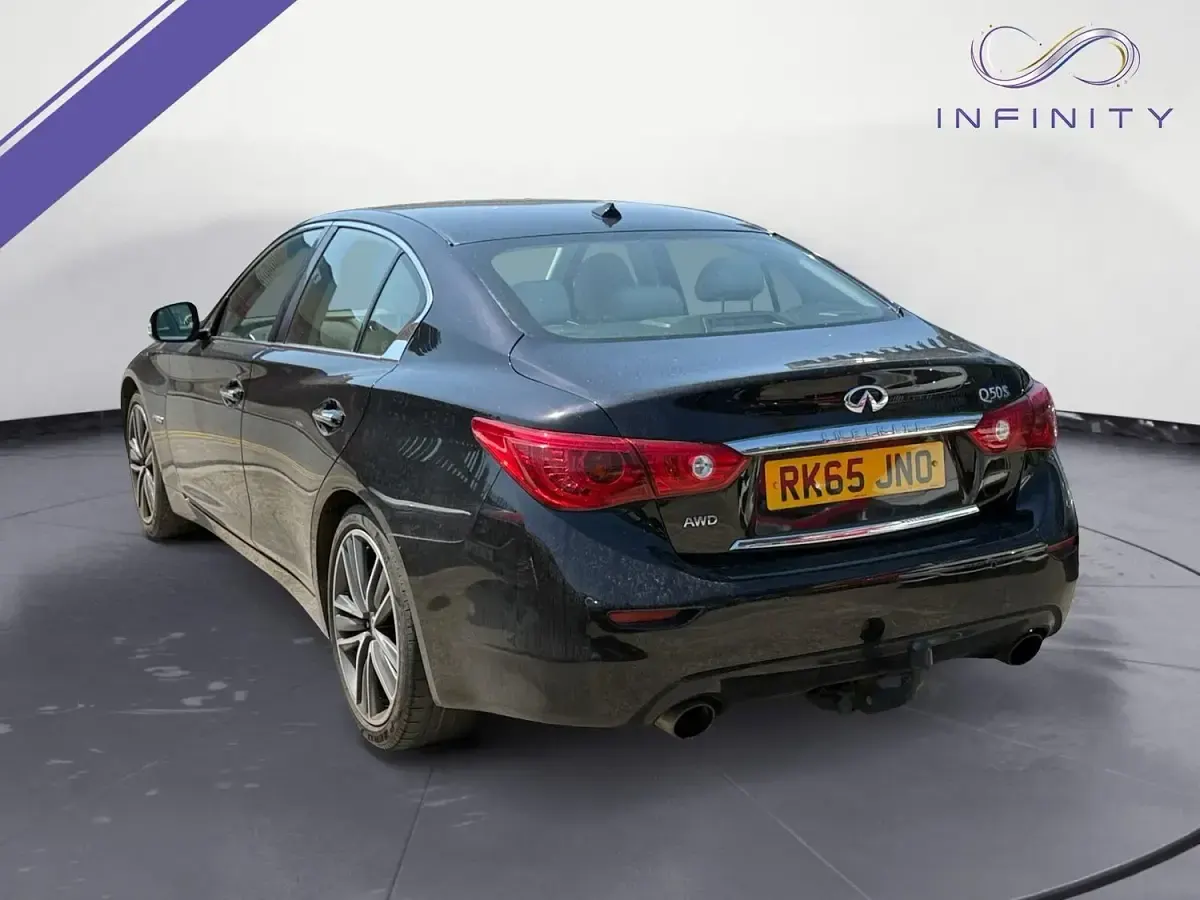 Used Infiniti Q50 Sport Tech 2015 Black Sedan