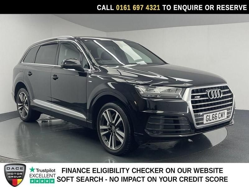 Used Audi Q7 S-Line 272 HP (200 kW) 2016 Black SUV