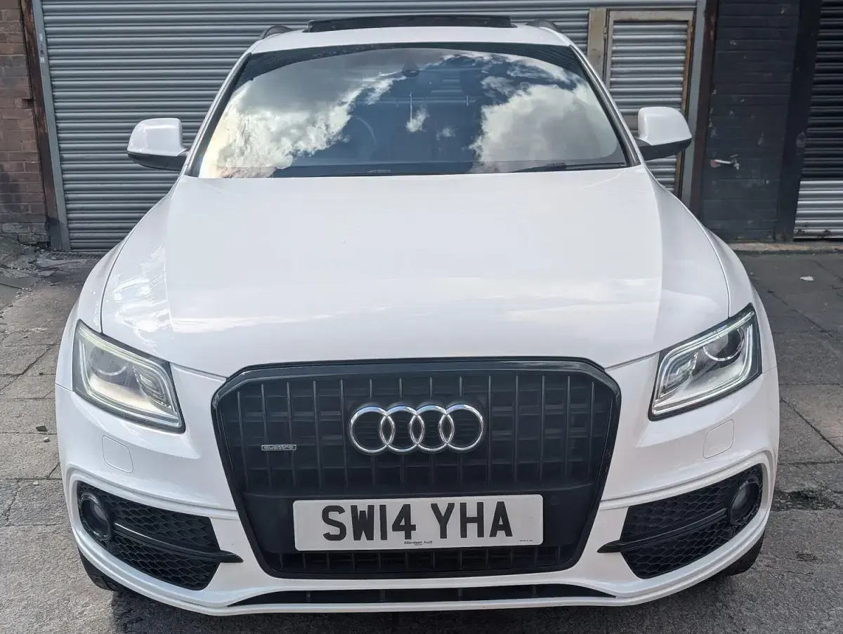 Used Audi Q5 S-line plus 2014 White SUV
