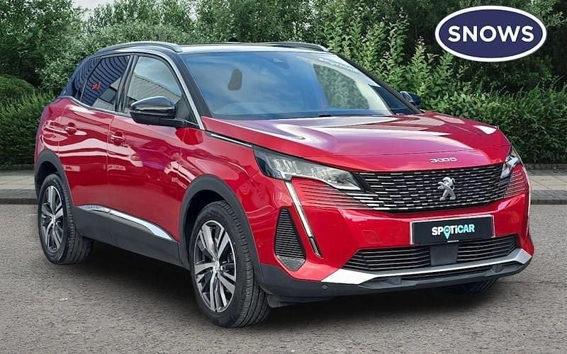 Used Peugeot 3008 Allure+ 136 HP (100 kW) 2023 Red SUV