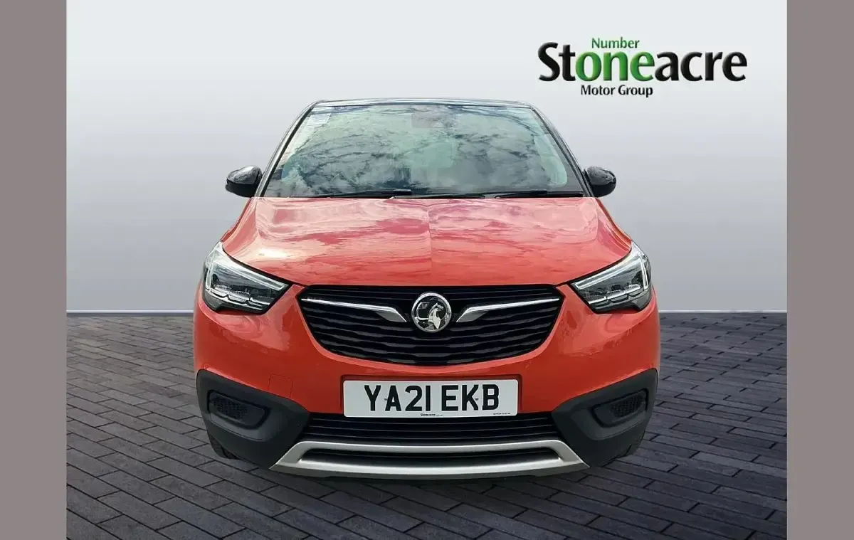 Used Vauxhall Crossland X 108 HP (79 kW) 2021 Orange SUV