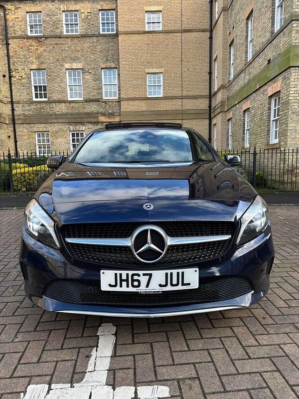 Used Mercedes A180 Premium 2017 Blue Hatchback