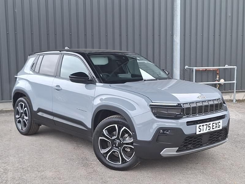 Special solid storm grey New 2025 Jeep Avenger Summit SUV | £24,998 (Fair price) - Image 1/4