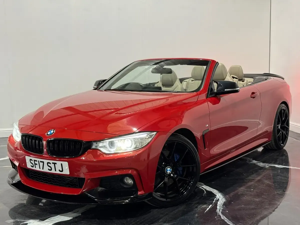 Used BMW 420 M Sport 190 HP (139 kW) 2017 Red Cabriolet
