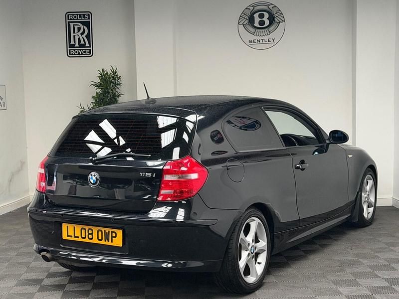 Used BMW 116 2008 Black Hatchback