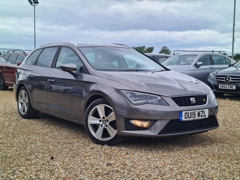 Grey Used 2015 Seat Leon FR Estate | £5,981 (Fair price) - Image 1/4