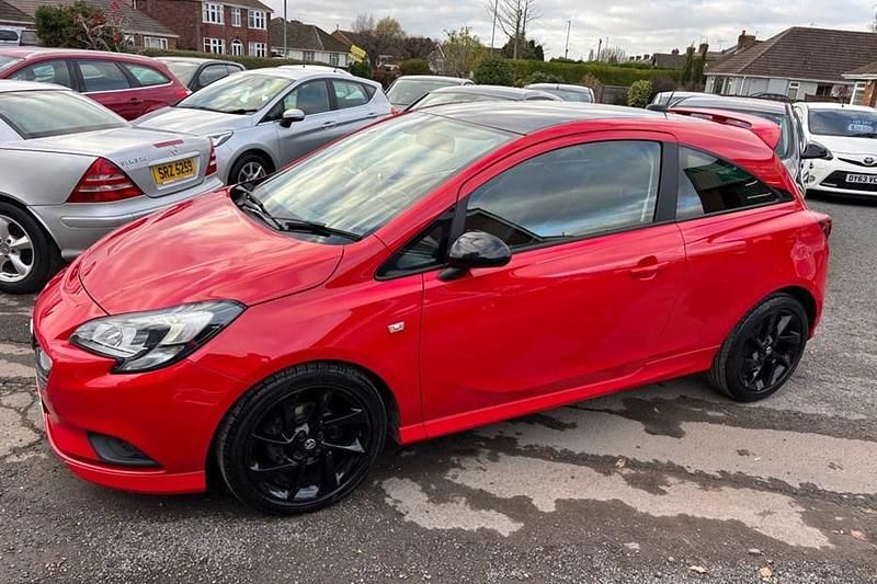 Used Vauxhall Corsa SRi 90 HP (66 kW) 2019 Red Hatchback