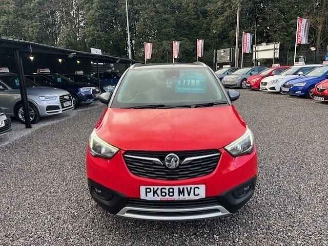 Used Vauxhall Crossland X Elite 130 HP (95 kW) 2018 Red SUV